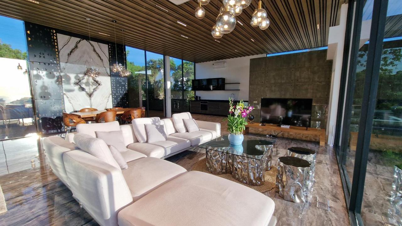 Villa Obsidian, With Staff, Sea View And Walk To Choeng Mon Beach Exteriör bild