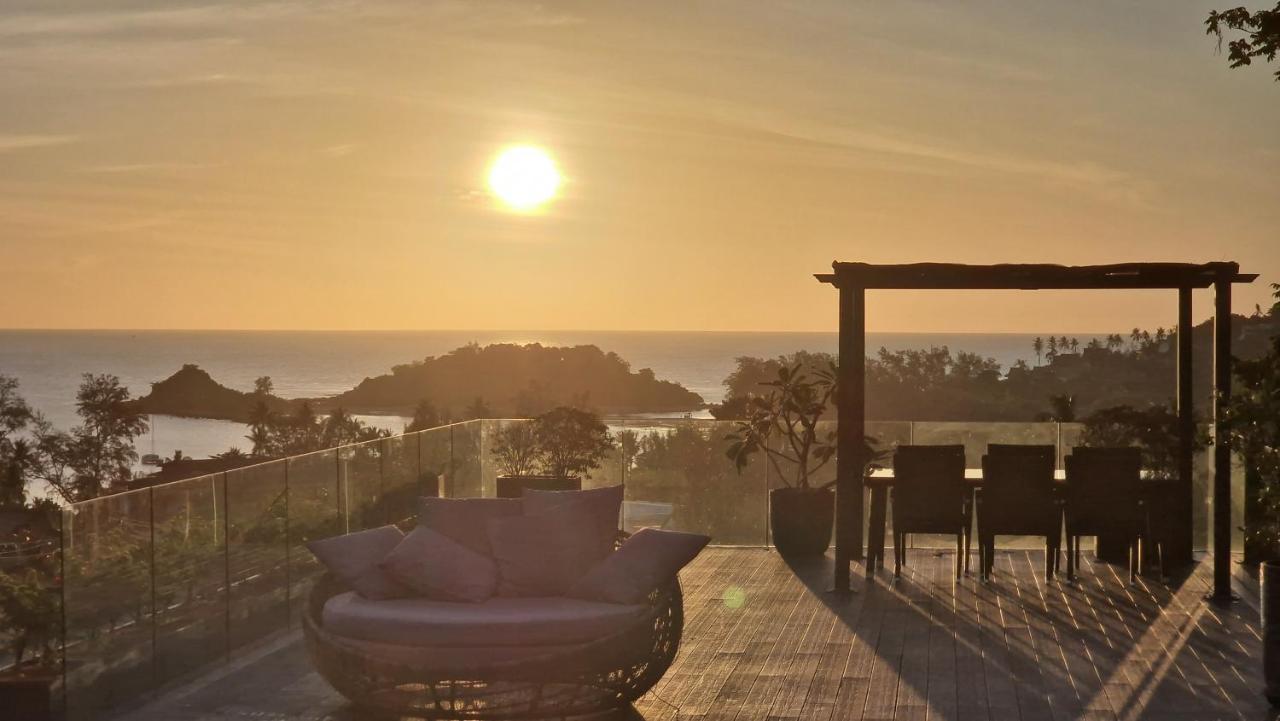 Villa Obsidian, With Staff, Sea View And Walk To Choeng Mon Beach Exteriör bild