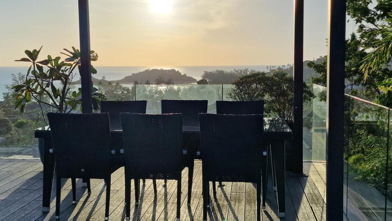Villa Obsidian, With Staff, Sea View And Walk To Choeng Mon Beach Exteriör bild