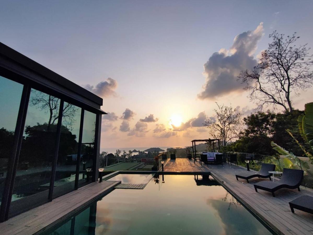 Villa Obsidian, With Staff, Sea View And Walk To Choeng Mon Beach Exteriör bild