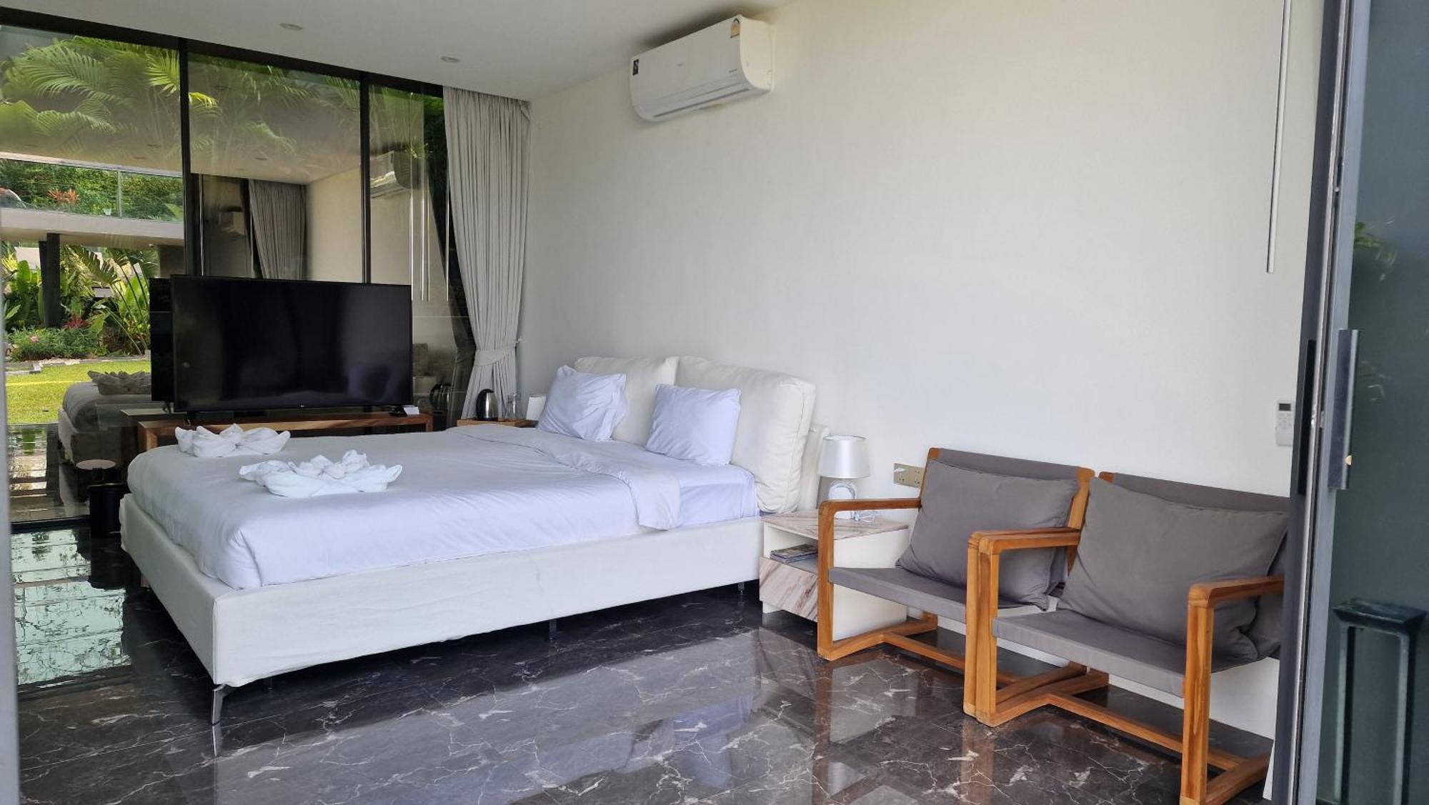 Villa Obsidian, With Staff, Sea View And Walk To Choeng Mon Beach Exteriör bild