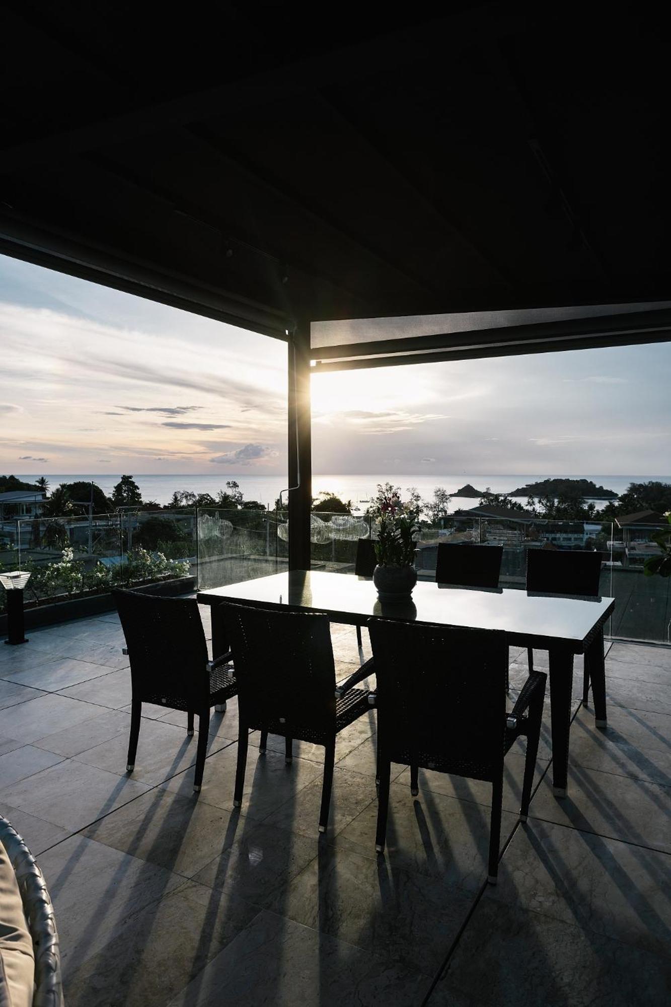 Villa Obsidian, With Staff, Sea View And Walk To Choeng Mon Beach Exteriör bild